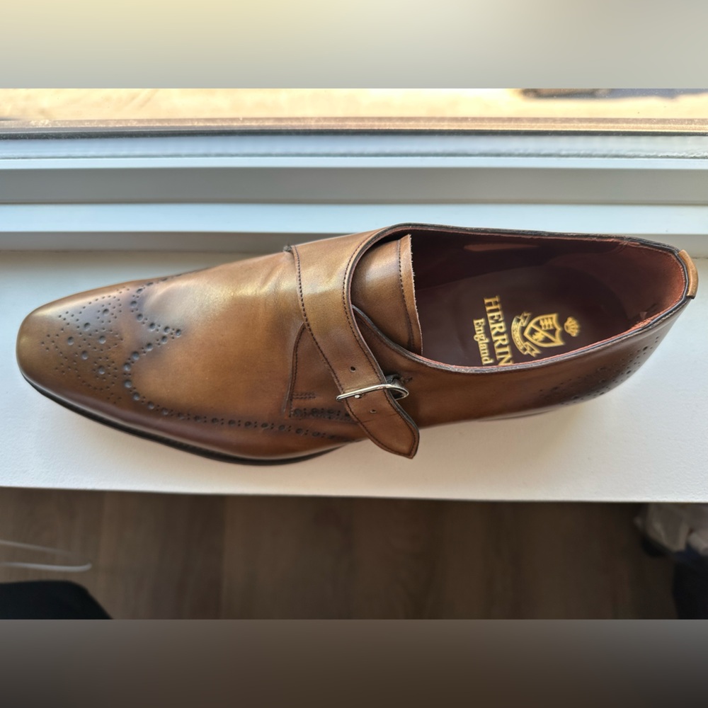 Brown Leather Men's Derbys